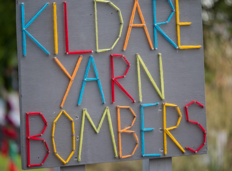 Kildare Yarn Bombers reveal fundraiser campaign for animal shelter as part of Junefest 2022