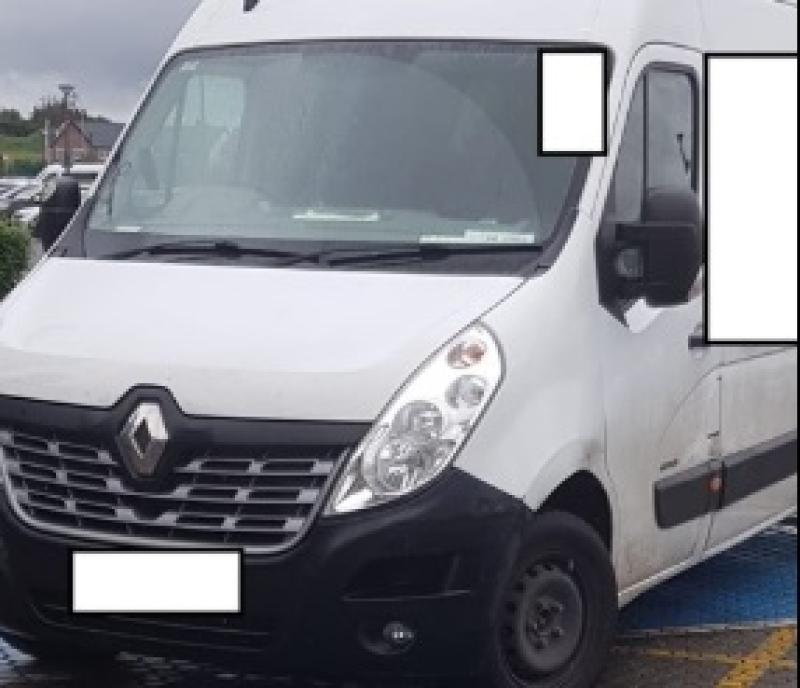 Selfish van driver had to fork out €150 for illegally parking in disabled spot
