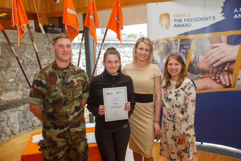 2 Gaisce Adventure Seekers from Kildare take on Defence Forces Challenge