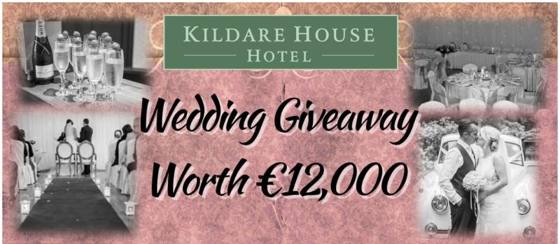 Win a FREE all-inclusive Dream Wedding worth €12k with Kildare House Hotel