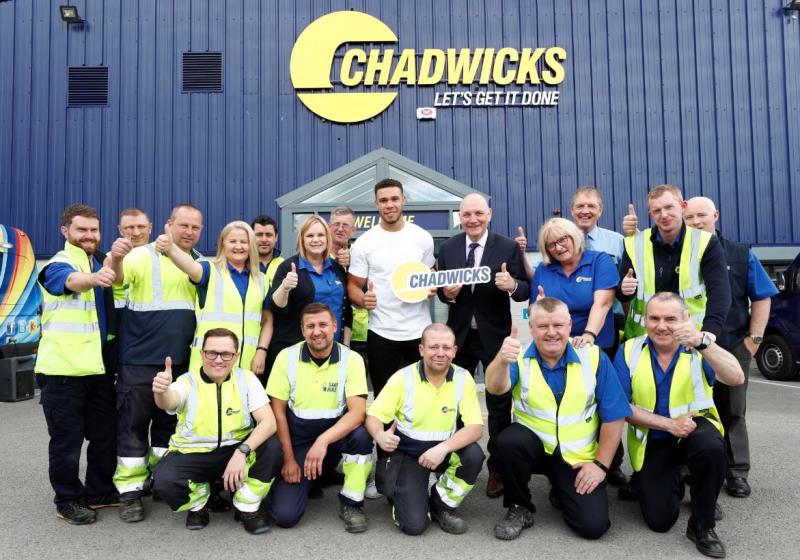 New Chadwicks store unveiled in Naas by rugby star Adam Byrne 