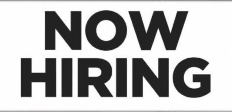 now hiring