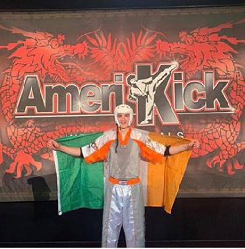 Kildare kick-boxer making waves across the Atlantic 