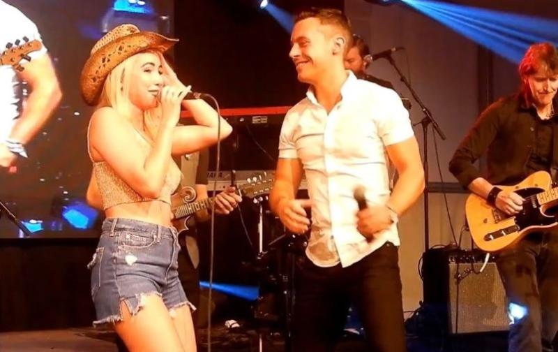 Nathan Carter and Cliona Hagan