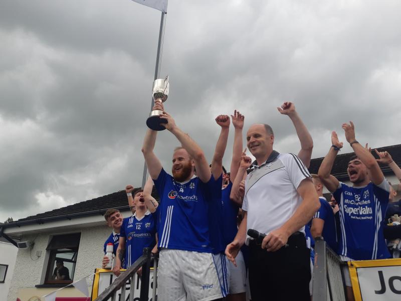 Three goal Monasterevin prove too hot to handle for Sallins in Division 3 Senior Football League Final