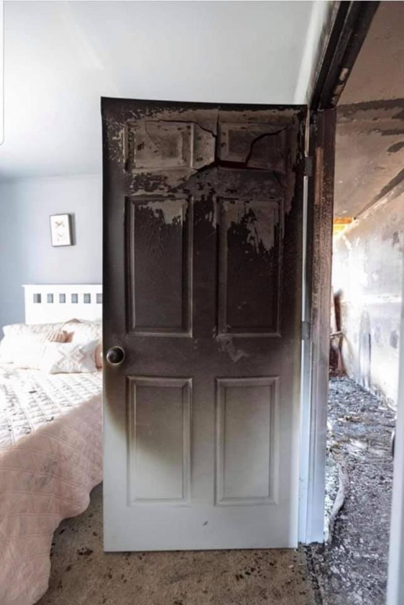 Close those doors! Fire Service issues life-saving advice in event of a fire