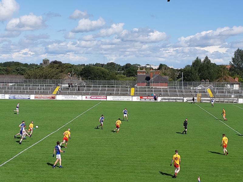 Castledermot dig deep to get over Larries in Senior Football Championship