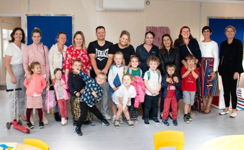 Kildare's newest Educate Together primary school opened to its first group of Junior Infants. 
