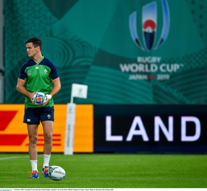 Jonathan Sexton dismisses 'strange negativity' as Ireland gear up for All Blacks test