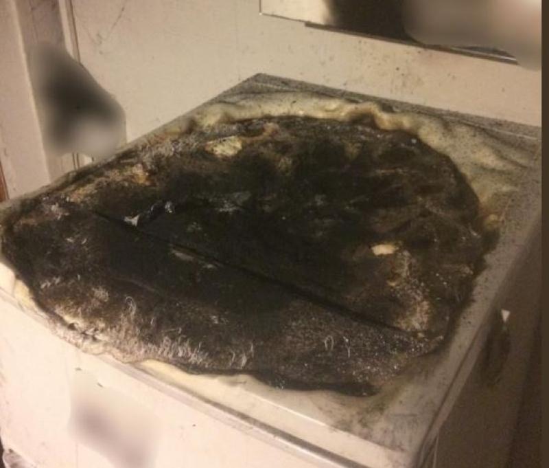 Dangers of leaving candles and chip pans unattended