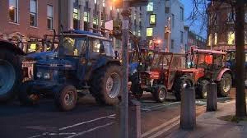 &nbsp;Garda&iacute; issue traffic alert re farmers' tractor protest in  Dublin today, 27 November, 2019.