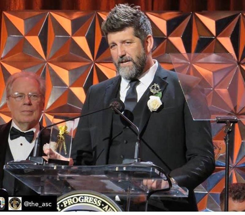 Kildare man wins major cinematography award in Hollywood