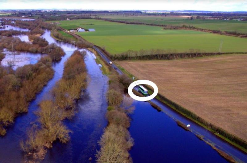 PHOTOS: Flooded fields near Athy as River Barrow 