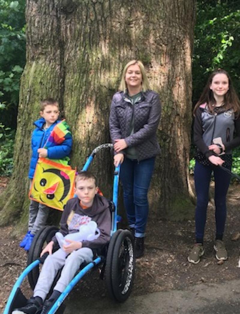 Newbridge author publishes second book in the series of ‘The Adventures of TJ and His Wheelable Chair’