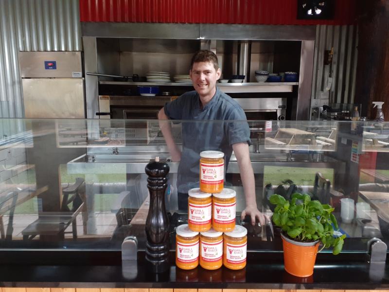 The Grill Shack's hot sauce is making mouths water!