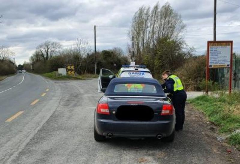 Driver stopped near Naas for dangerous driving during Covid-19 restrictions 
