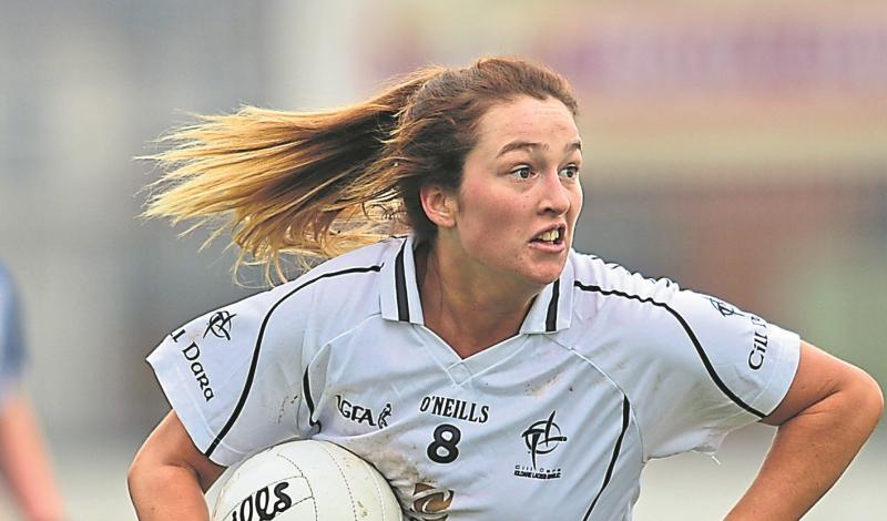 Kildare's Róisín Byrne: no dancer but some footballer