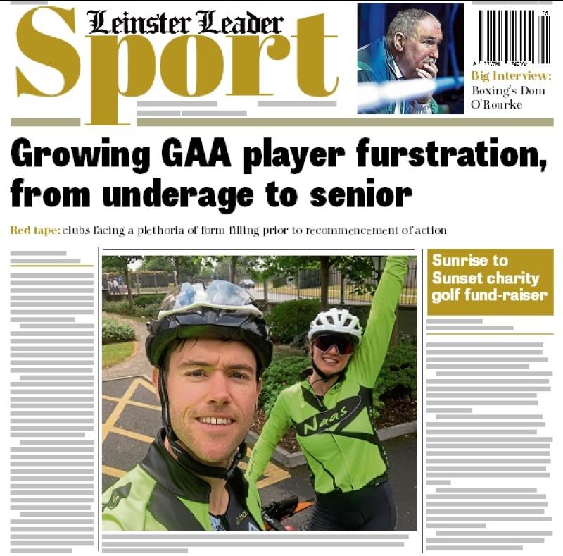 In this week's Leinster Leader Sport