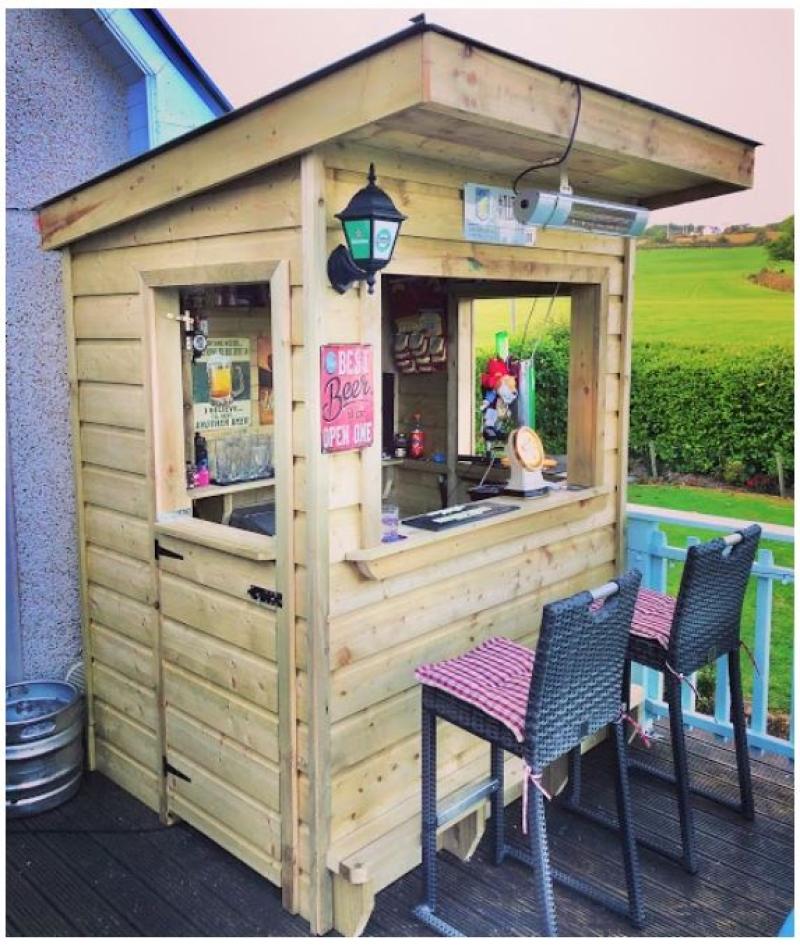 Kildare people ordering 'back garden bars' to replace closed pubs