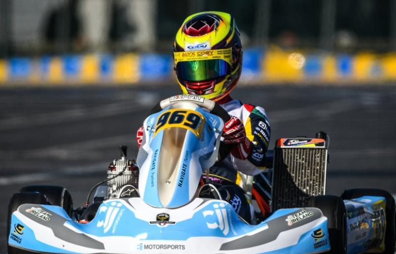 Strong performance by Newbridge Alyx Coby at IAME France Ladies Cup