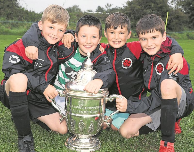 Kildare soccer: Special visitors to Kill Celtic gets big welcome