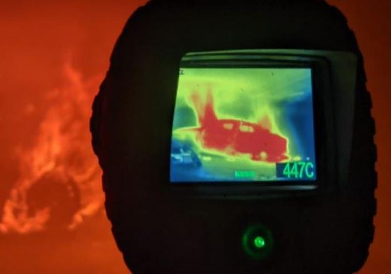 PHOTOS: Fire breaks out in underground car park 