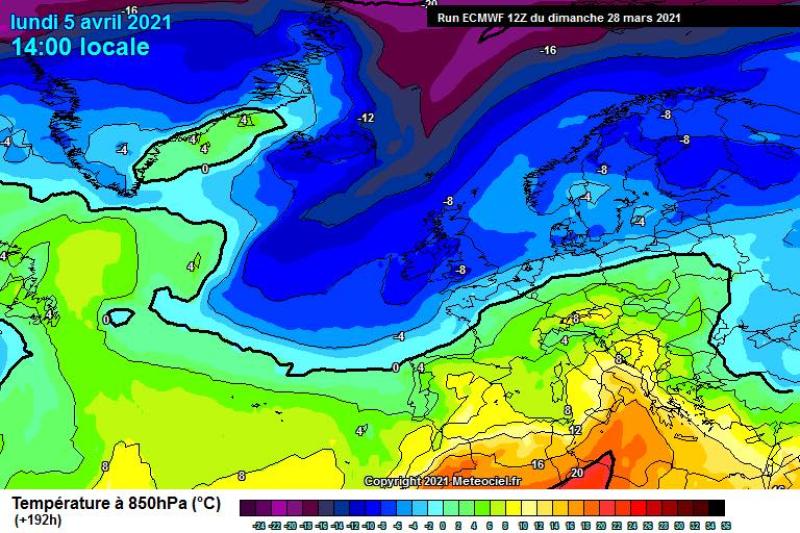 Weather models show 'unusual' blast of cold air coming which could bring snow for Easter