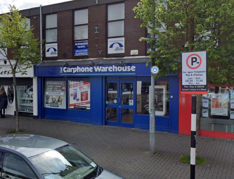 Jobs to go in Naas, Newbridge and Maynooth as Carphone Warehouse outlets to close  