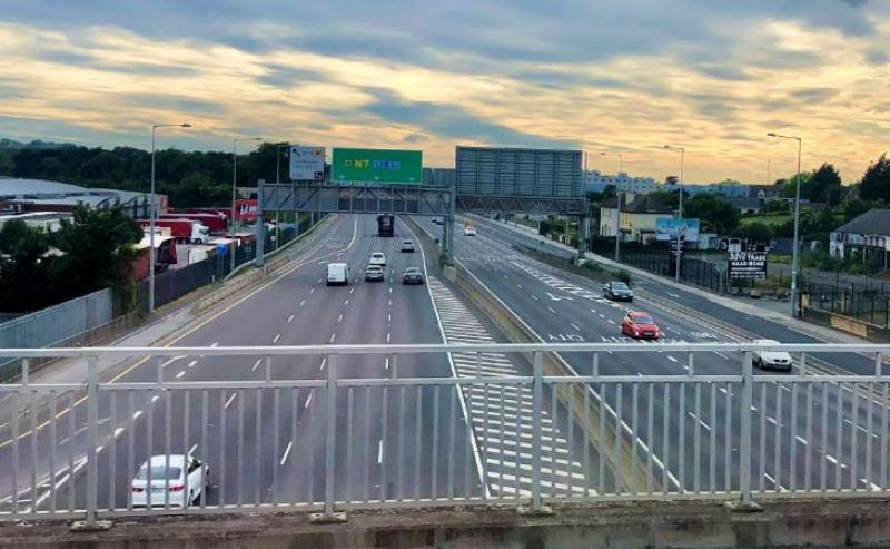 Kildare man threw bottle from moving car at another vehicle on N7