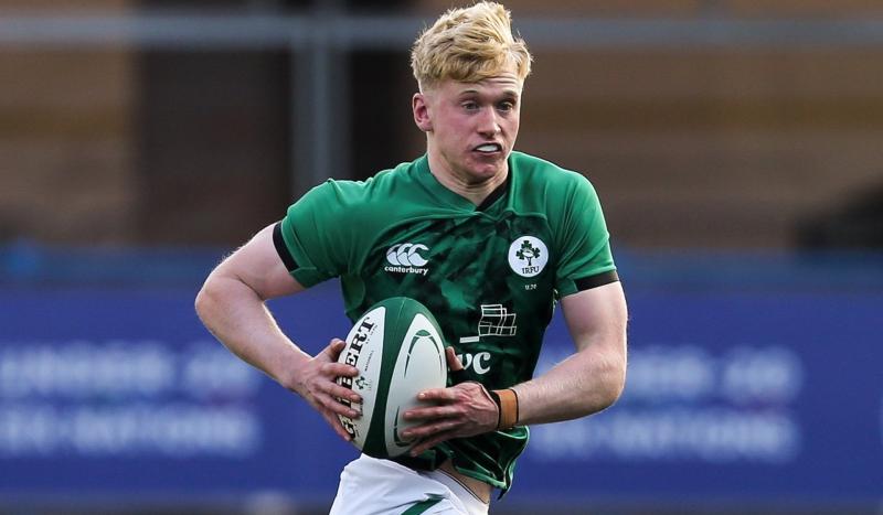Naas' Jamie Osborne named again on Ireland U20 Six Nations team