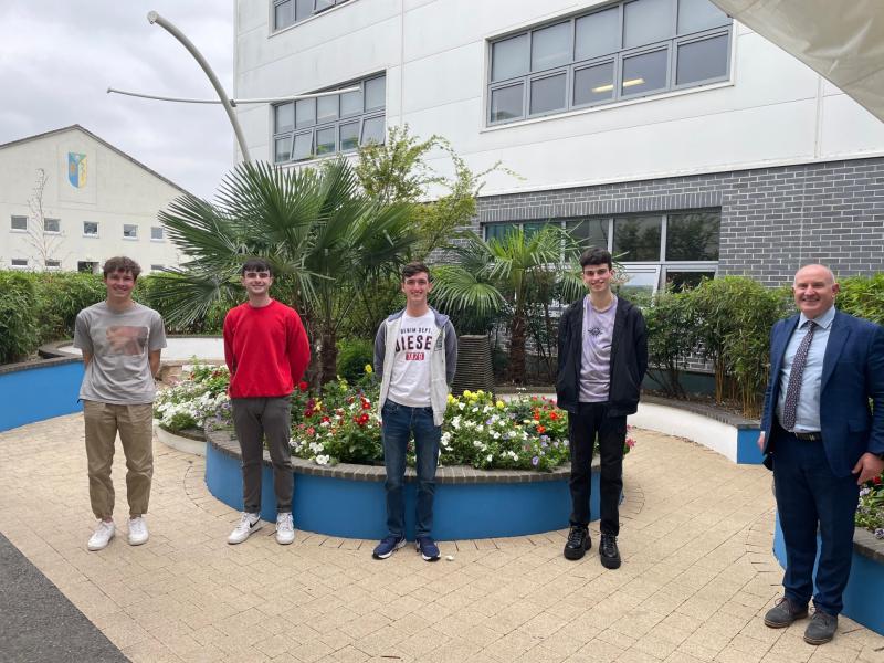 Naas students happy with Leaving Cert results