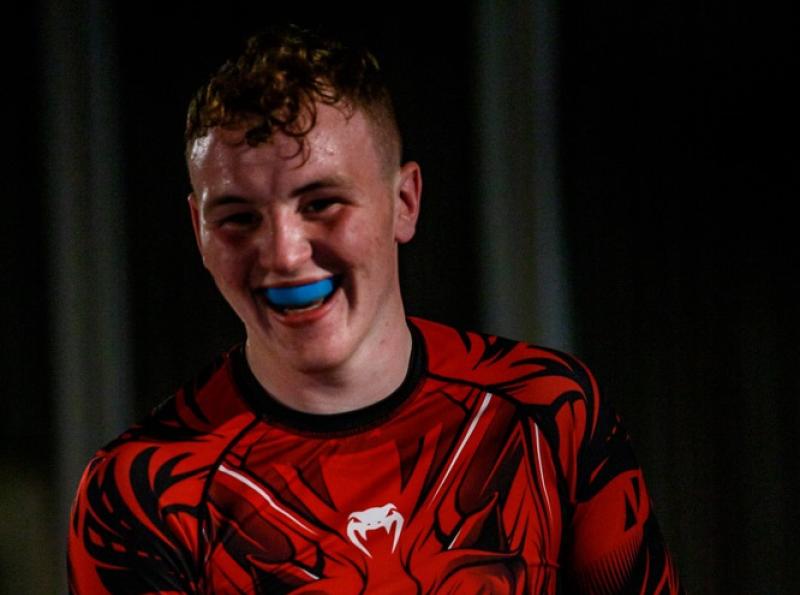 Young Portarlington MMA star Dara Ward to represent Ireland in World Cup in Prague this week