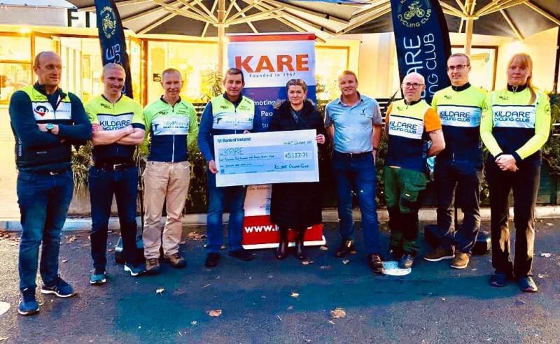 Local cyclists raise €5k for charity in 160km cycle 