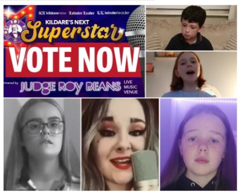 VOTE NOW: HEAT 1 of Kildare's Next Superstar contest 