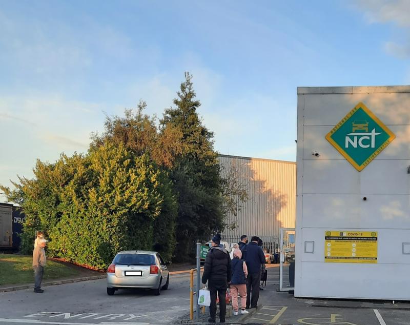Call for better waiting facilities for motorists at NCT Centre in Naas