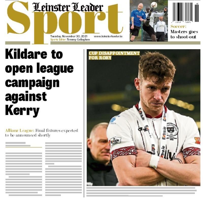 In this week's Leinster Leader Sport