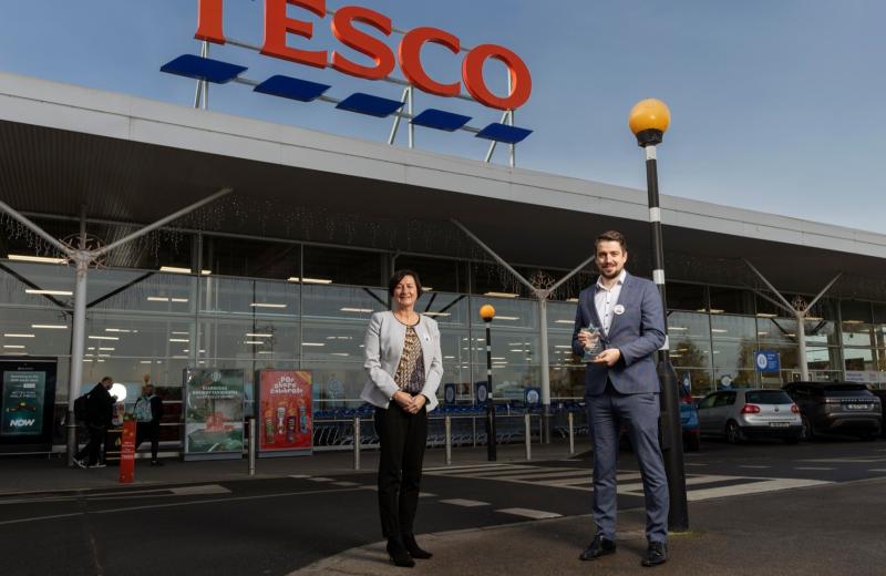 Kildare man takes home Tesco's Store Manager of the Year Award