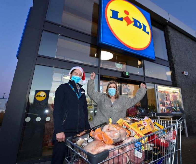 Kildare woman  wins free shop in Lidl store