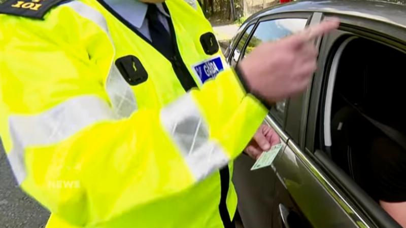 Driver failed roadside breath test at Milltown checkpoint 
