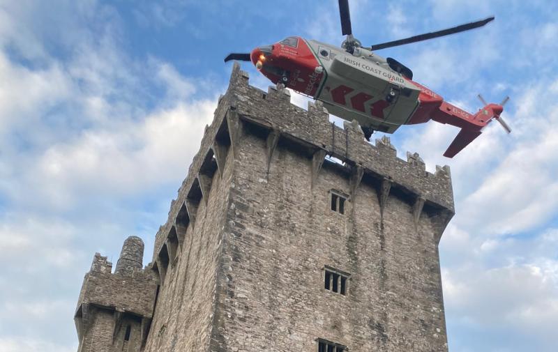 Irish Coast Guard assist in 'difficult' extraction of injured person at tourist site