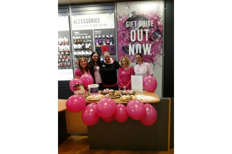 Argos ladies in Naas store go pink for charity Kildare Now