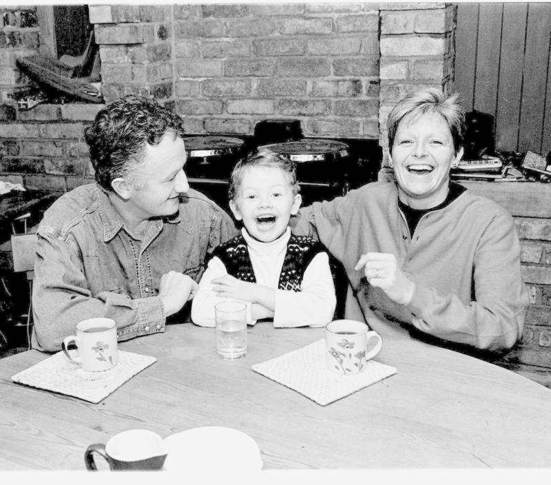 VERONICA GUERIN PICTURED WITH HER HUSBAND GRAHAM AND SON CATHAL