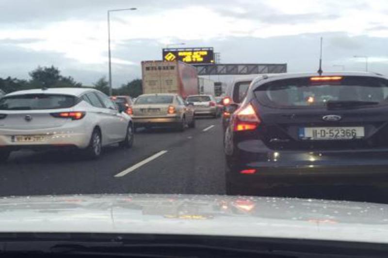 Traffic M50 motorway