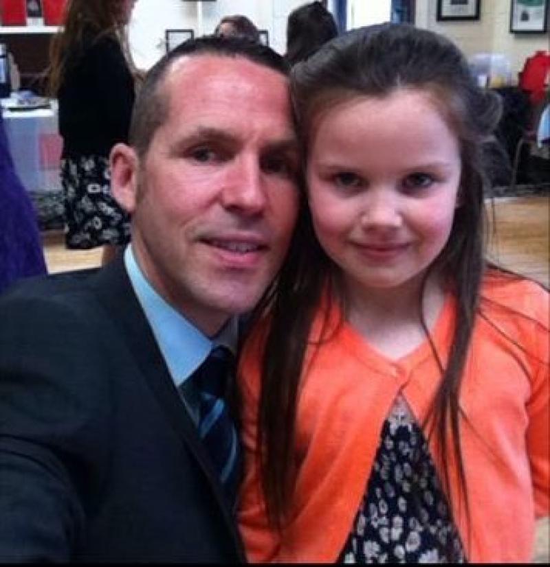 Shona Kane (9) & her father Jason