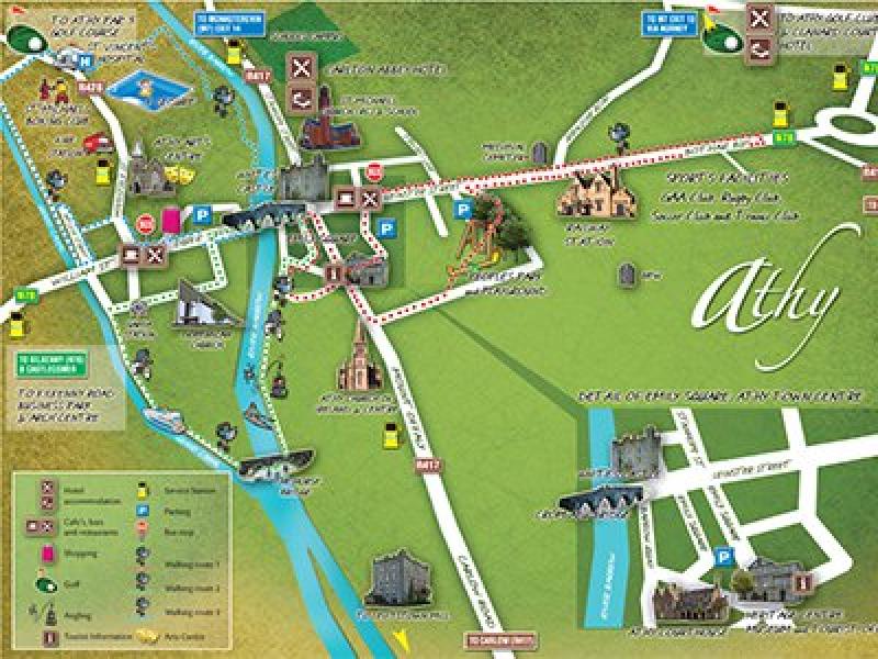 Athy Ring Road Map
