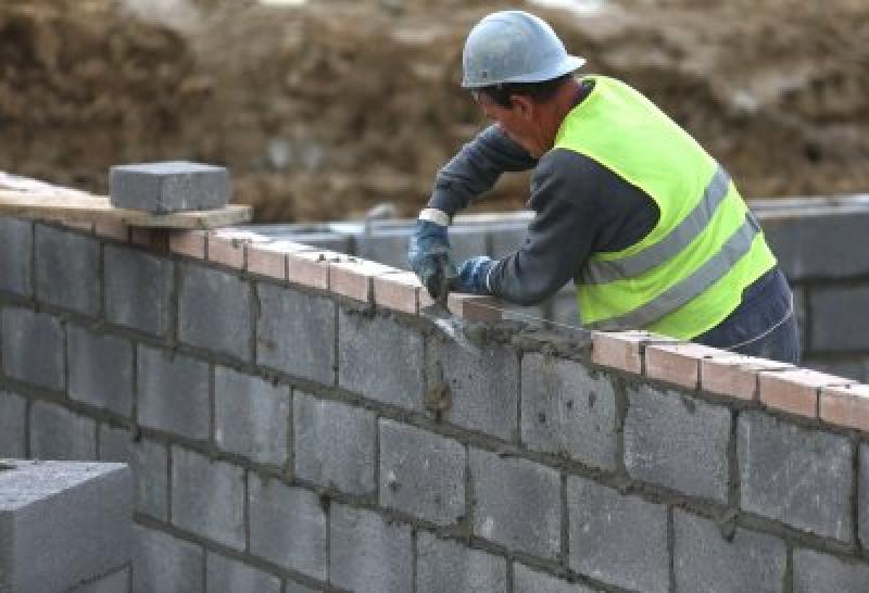 construction, building, bricklayer, blocks