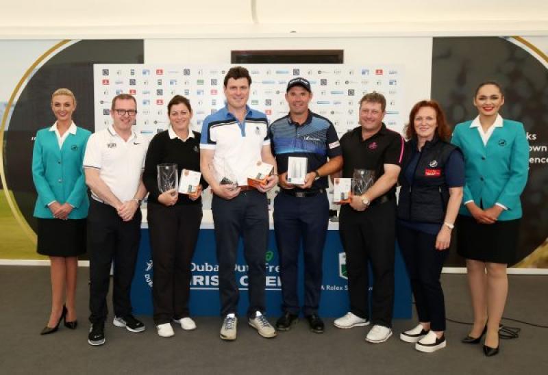 Kildare golf club director wins the Irish Open Pro Am alongside Padraig