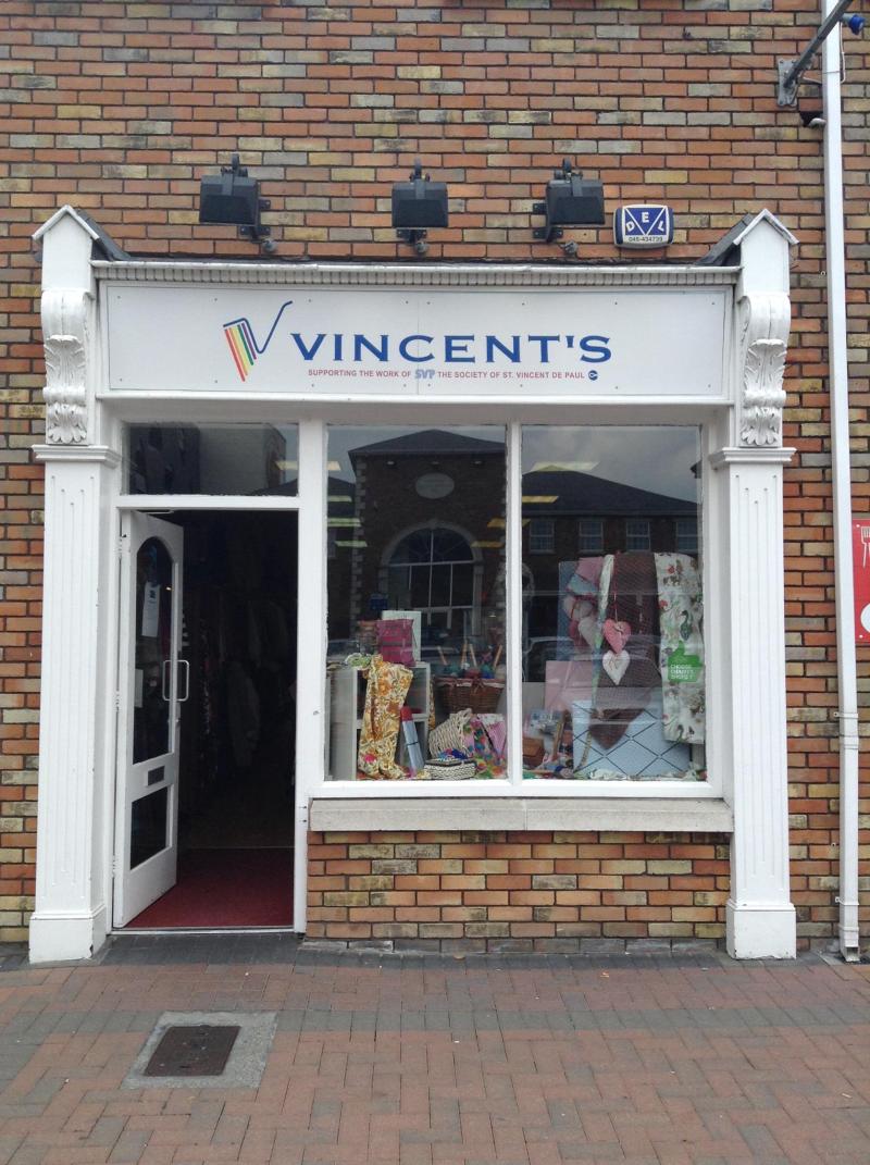 St Vincent de Paul Newbridge shop fb