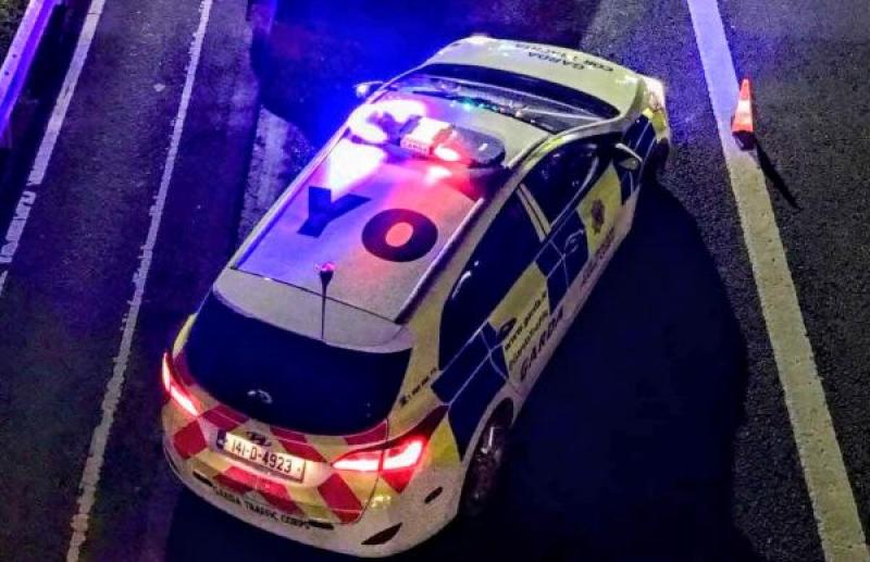 Garda Car night dark morning