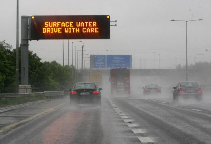 surface water wet roads